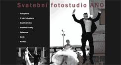 Desktop Screenshot of fotostudioano.cz
