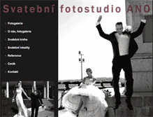 Tablet Screenshot of fotostudioano.cz